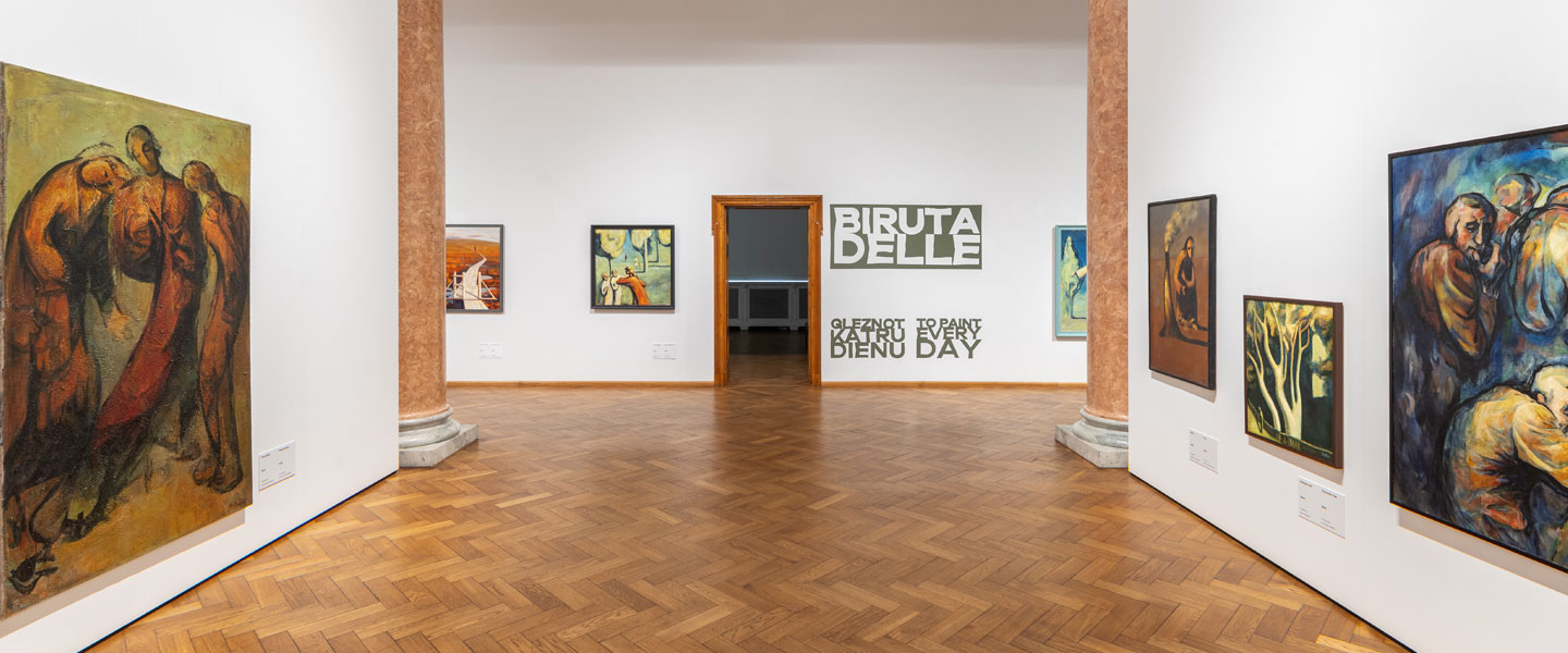 Biruta Delle exhibition "To Paint Every Day" is extended until April 28