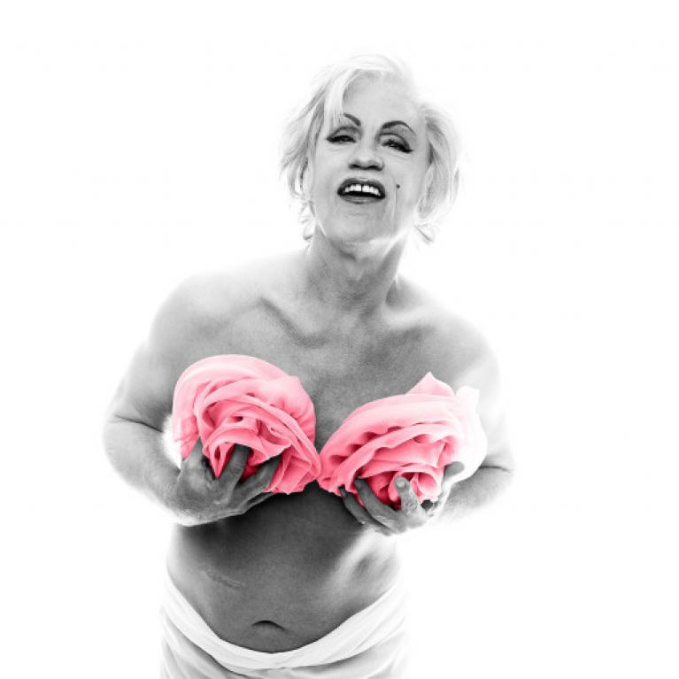 Sandro Miller. Bert Stern / Marilyn in Pink Roses (from The Last Session, 1962). 2014. &copy;Sandro Miller / Courtesy Gallery FIFTY ONE Antwerp