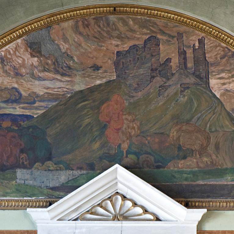 Latvijas Nacionālajā mākslas muzejā varēs tuvumā aplūkot Vilhelma Purvīša sienas gleznojumu