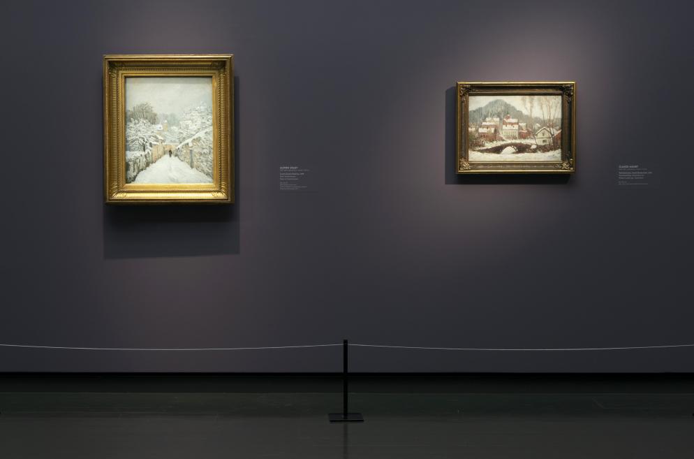 Skats no izstādes &ldquo;Krāsa un gaisma &ndash; impresionisma mantojums&rdquo;. Foto: Finnish National Gallery / Jenni Nurminen