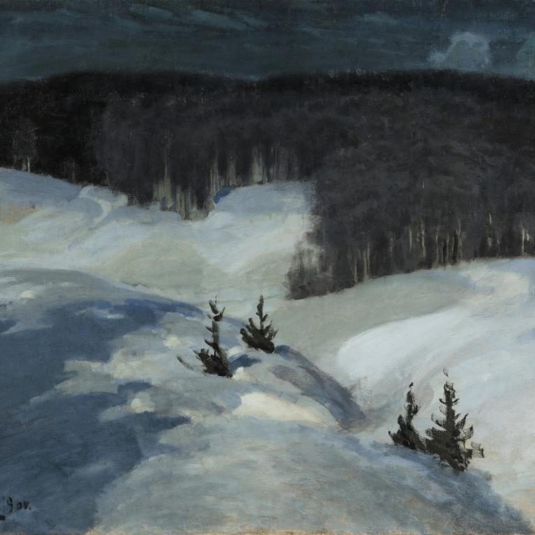 Vilhelma Purvīša glezna “Ziemeļu nakts” un tās restaurācija