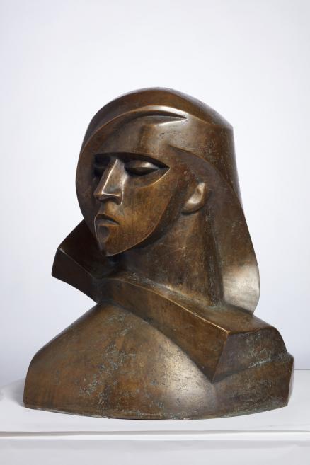 Lea Dāvidova-Medene. Painter Biruta Baumane. 1972. Bronze. Collection of the Latvian National Museum of Art, Riga. Photo: Aigars Altenbergs