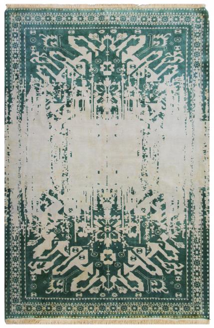 Carpet Chelebi. From the Erased  Garabagh region. Wool, Turkic knotted pile weaving. Open Joint Stock Company Azerkhalcha