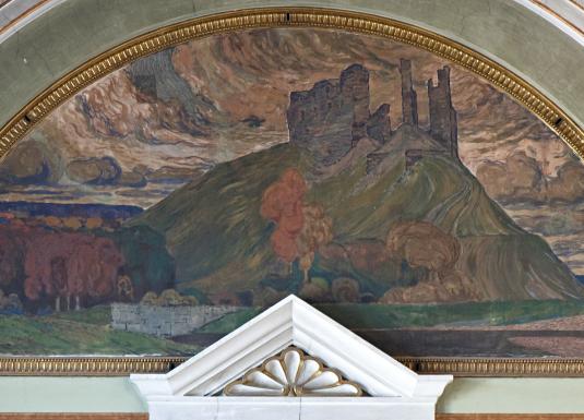 Latvijas Nacionālajā mākslas muzejā varēs tuvumā aplūkot Vilhelma Purvīša sienas gleznojumu