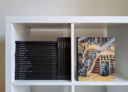 Izdevniecības “Neputns” sērijā “Latvijas mākslas klasika” izdota Eduarda Kļaviņa grāmata par gleznotāju Jāzepu Grosvaldu
