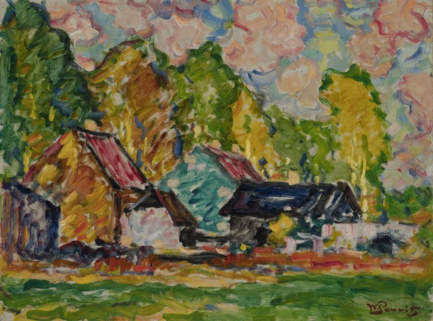 Vilhelms Purvītis. Summer Landscape. First half of the 1920s. 