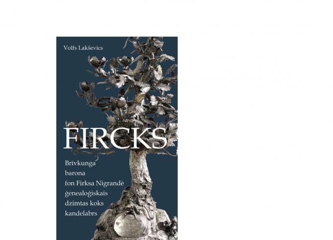 Fircks. Genealogical Family Tree Candelabra of Baron Eduard von Fircks on Niegranden