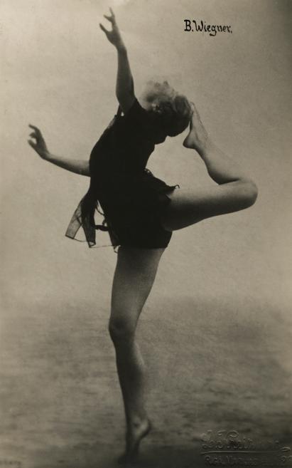 Portrait of Beatrise Vīgnere in dance. 1925. Collection of the Literature and Music Museum. Photo: Lūcija Kreicberga, Riga